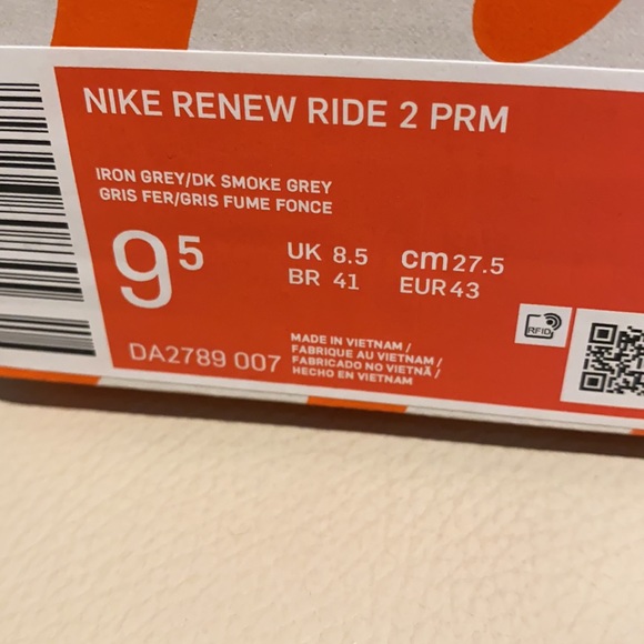 New men’s Nike Renew Ride 2 PRM Sz 9.5 - Picture 7 of 7